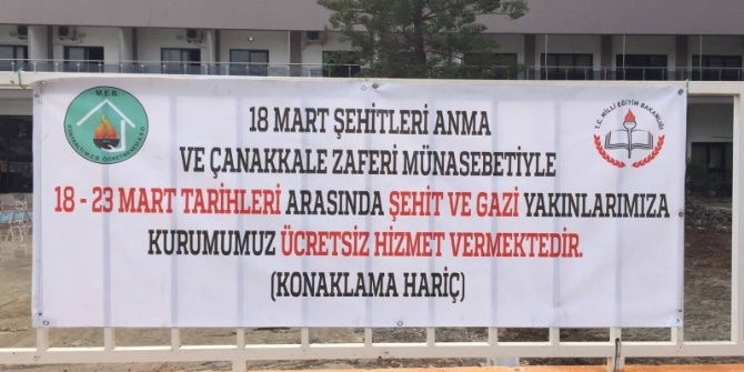 Konyaaltı Öğretmenevi'nden Duyarlılık Örneği Kampanya! 