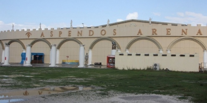 Aspendos Arena Gösteri Merkezi mühürlendi