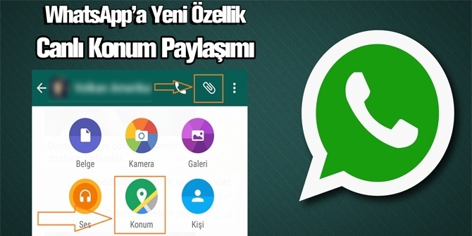 Whatsapp'ın Yeni 'Konum' Özelliği