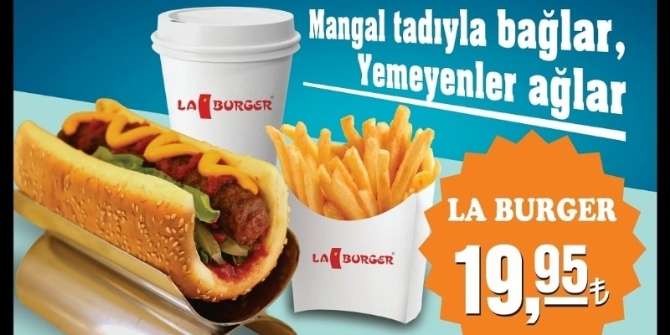 BU DA TÜRKİYE’NİN  FRANCHİSİNG  BURGERİ: LA BURGER