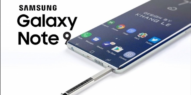 Samsung Galaxy Note 9 Geliyor