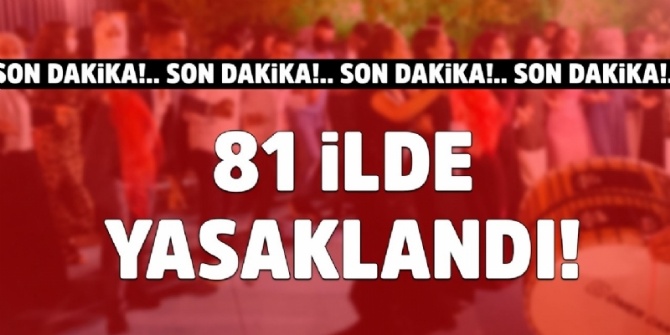 81 İlde Nişan Sünnet Kına Gecesi Organizasyonları Kısıtlandı