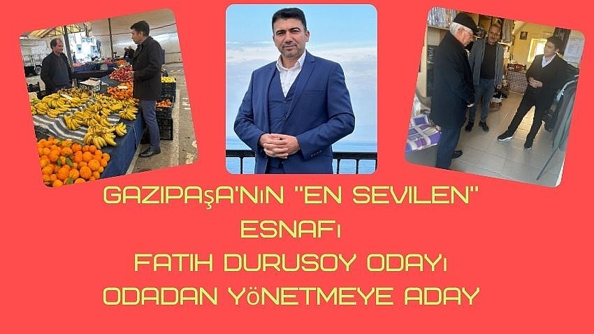 Fatih Durusoy Odayı Odadan Yönetmeye Aday