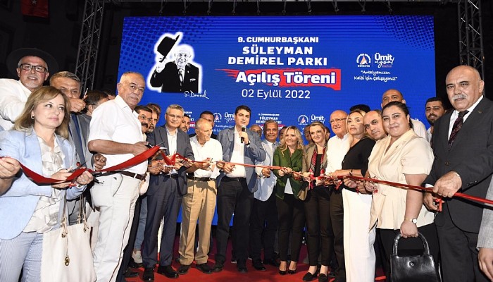 Antalya Muratpaşa Belediyesi Süleyman Demirel Parkı Açılışını Yaptı
