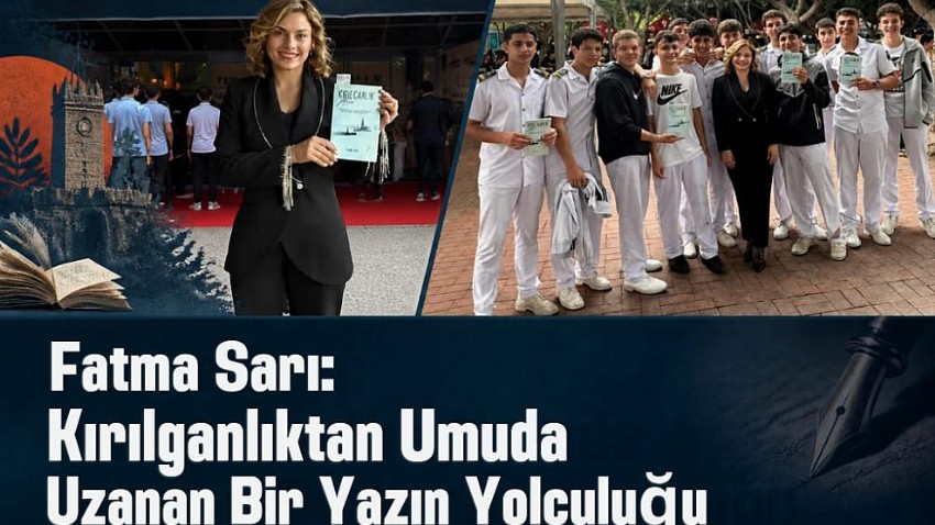 Fatma Sarı, Antalya Kitap Fuarı'nda Okurlarla Buluştu