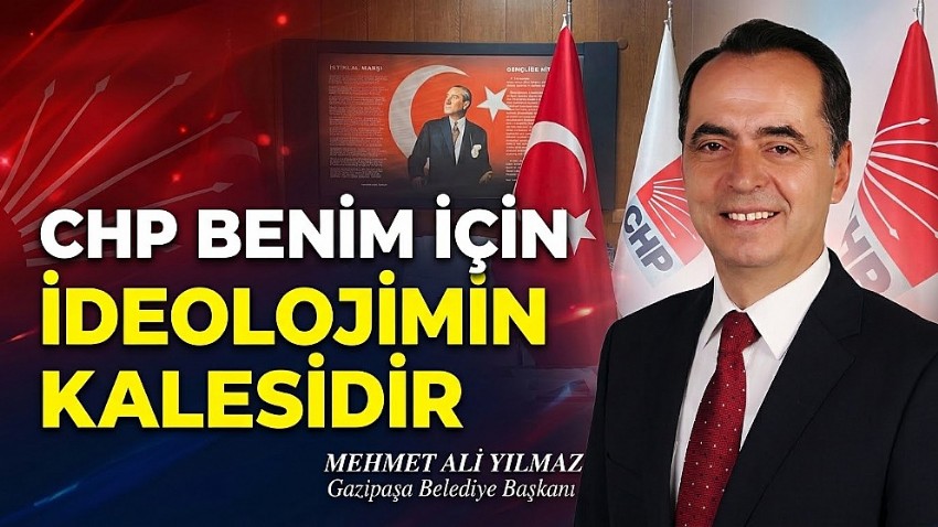 Mehmet Ali Yılmaz; “Partim Tektir, İdeolojimin Kalesi CHP’dir”