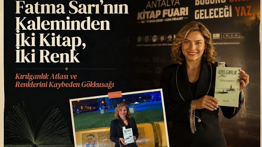 Fatma Sarı, Antalya Kitap Fuarı'nda Okurlarla Buluştu