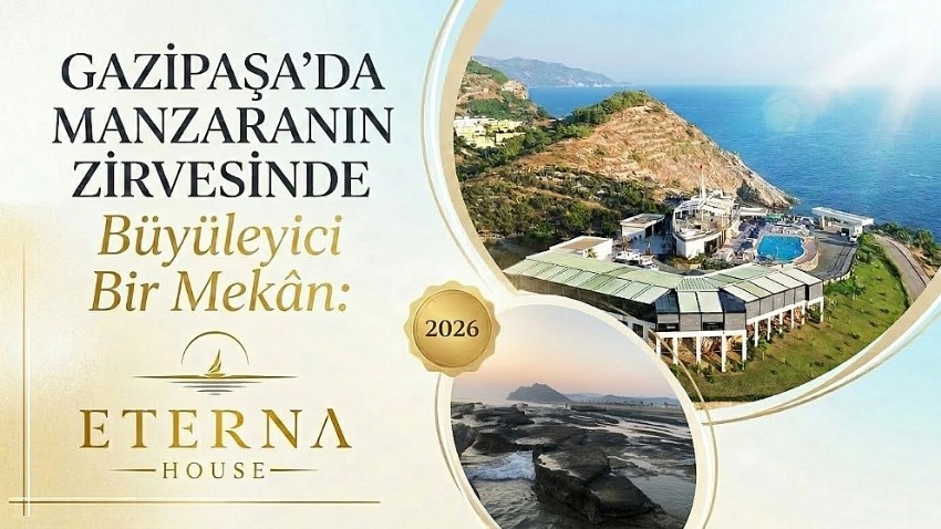 Gazipaşa'nın Zirvesinde Büyüleyici Bir Mekan: