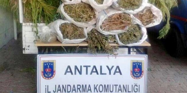 Antalya'da Yine Uyuşturucu Baskını 