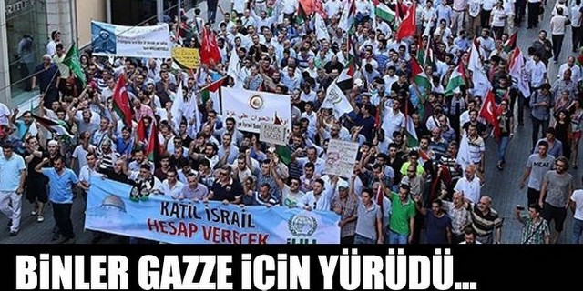 Ankara'da ve İstanbul'da İsrail Protesto Edildi