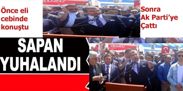 Yıldıray Sapan'dan 'Giderayak' Şov