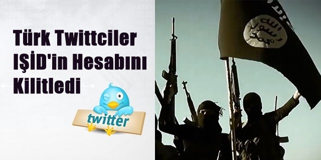 Türk Twittciler IŞİD'in Hesabını Kilitledi
