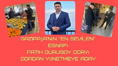 Fatih Durusoy Odayı Odadan Yönetmeye Aday