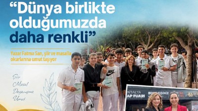 Fatma Sarı, Antalya Kitap Fuarı'nda Okurlarla Buluştu
