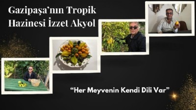 Gazipaşa’nın Tropik Hazinesi İzzet Akyol